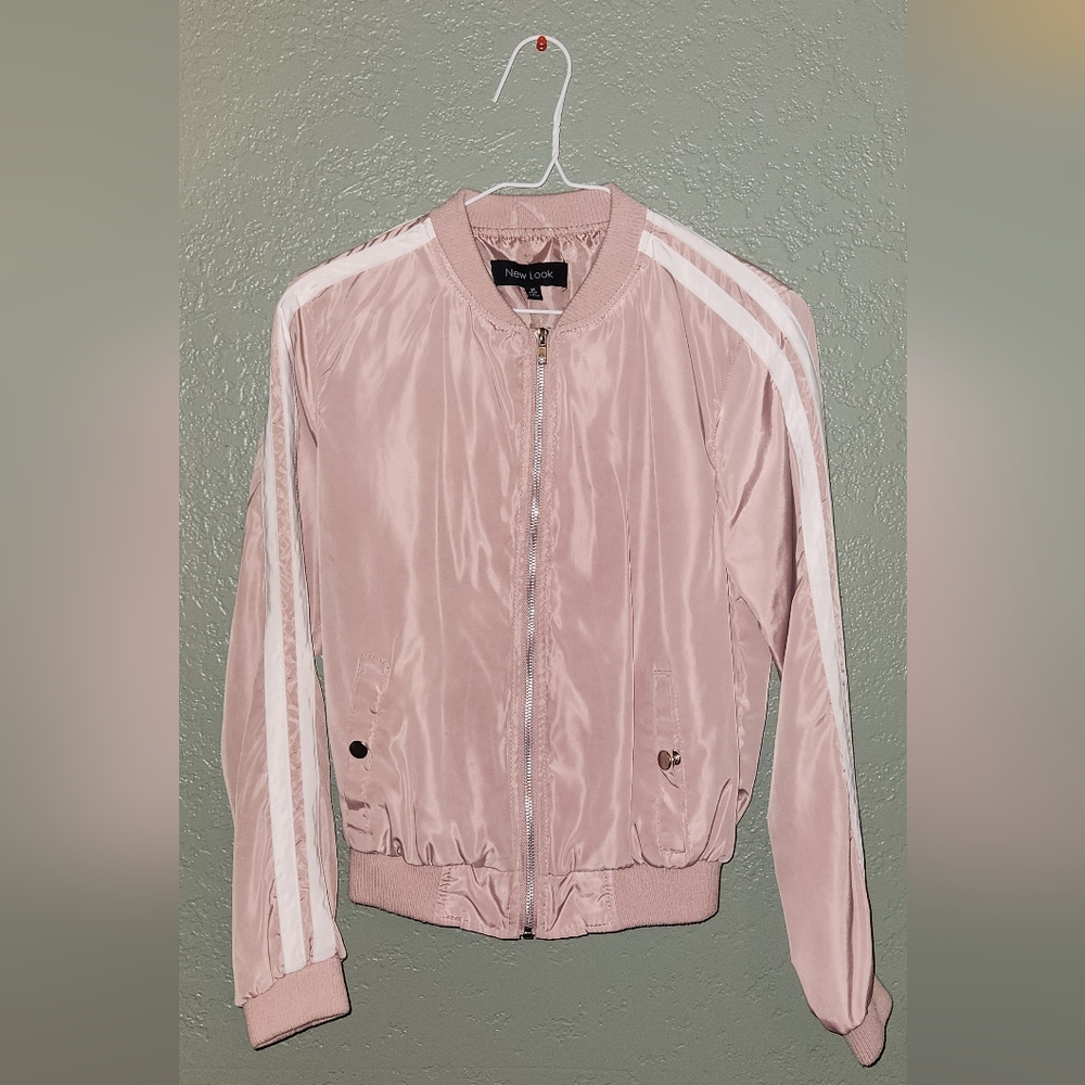 Nude/Pink women's light windbreaker jacket - New